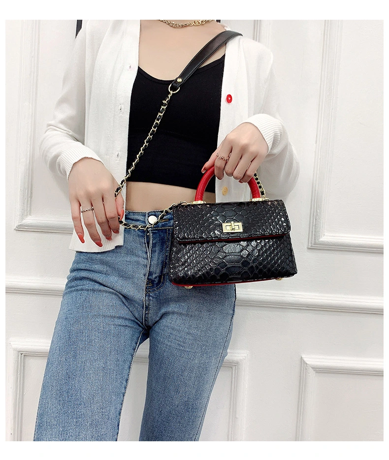 Ladies Lady Women Replica AAA PU / Real Leather Message Bag Clutch Handbags